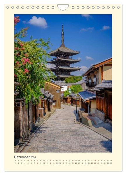 Produktbild: Japan - Moderne mit Religion (Wandkalender 2026 DIN A4 hoch), CALVENDO Monatskalender