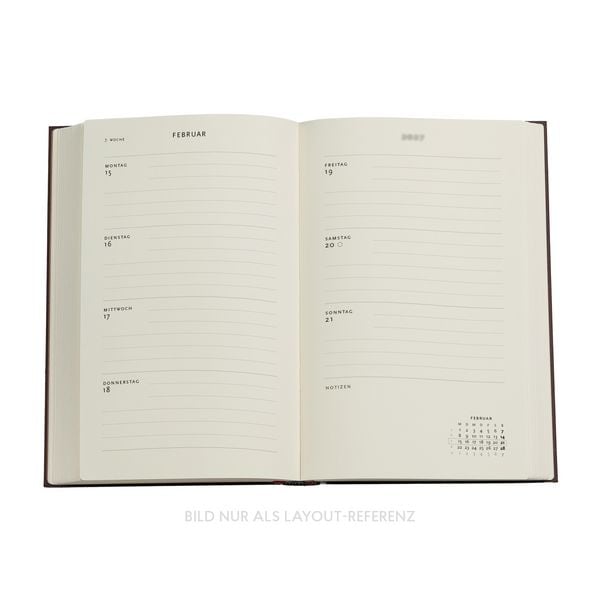 Produktbild: 12-Monatskalender 2027 Fr&uuml;hling Maxi Horizontal