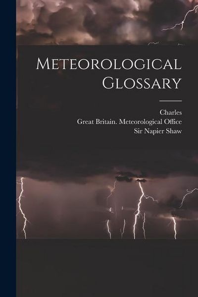 Produktbild: Meteorological Glossary