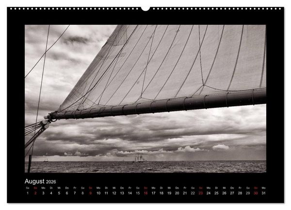 Produktbild: Segelschiffe auf der Ostsee (hochwertiger Premium Wandkalender 2026 DIN A2 quer), Kunstdruck in Hochglanz