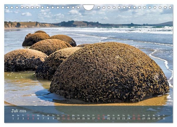 Produktbild: Magische Orte: Neuseeland (Wandkalender 2026 DIN A4 quer), CALVENDO Monatskalender