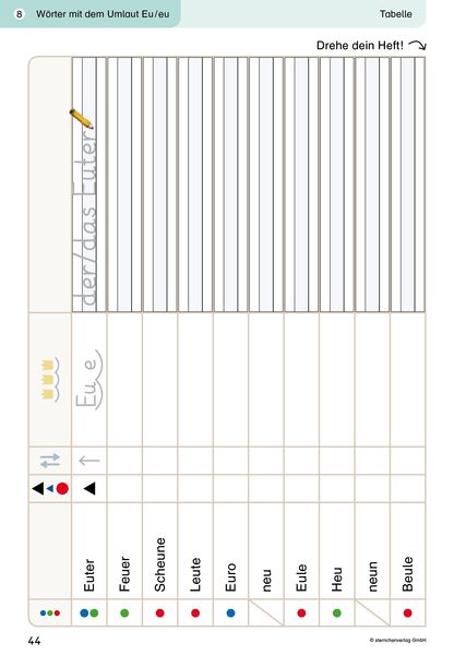 Produktbild: Mein Lupenschreibheft 2 - Ich kann richtig schreiben - Ausgabe mit Artikelkennzeichnung (DaZ)