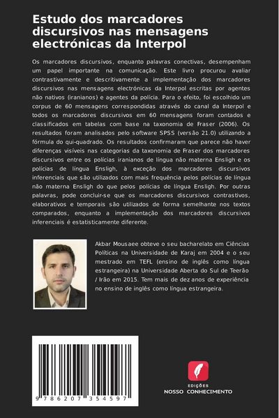 Produktbild: Estudo dos marcadores discursivos nas mensagens electr&oacute;nicas da Interpol