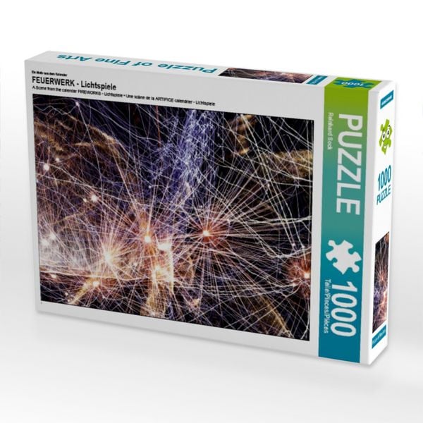 Produktbild: Ein Motiv aus dem Kalender FEUERWERK - Lichtspiele (Puzzle)