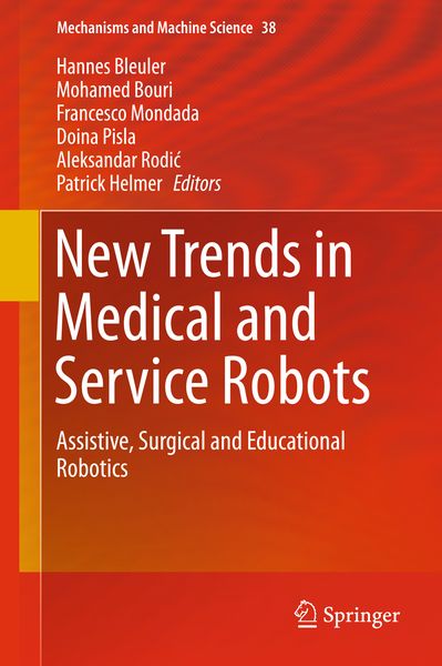 Produktbild: New Trends in Medical and Service Robots