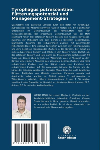 Produktbild: Tyrophagus putrescentiae: F&uuml;tterungspotenzial und Management-Strategien