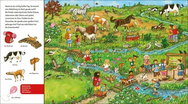 Produktbild: Suche und finde! Sound-Wimmelbuch - In der Natur