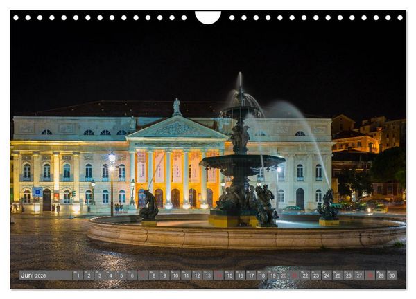 Produktbild: Metropole Lissabon (Wandkalender 2026 DIN A4 quer), CALVENDO Monatskalender