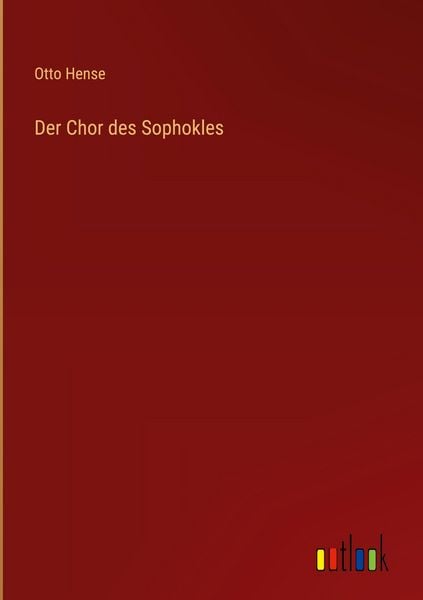 Produktbild: Der Chor des Sophokles