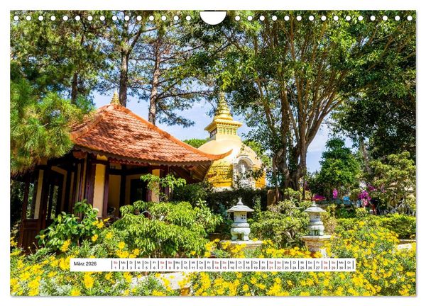 Produktbild: Da Lat Einfach Liebenswert (Wandkalender 2026 DIN A4 quer), CALVENDO Monatskalender