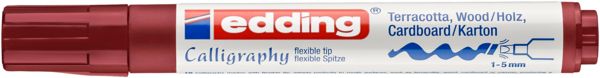 Produktbild: edding 1455 Kalligrafiemarker karmesin