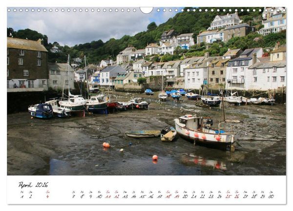 Produktbild: Reizvolles S&uuml;dengland Devon und Cornwall (Wandkalender 2026 DIN A3 quer), CALVENDO Monatskalender