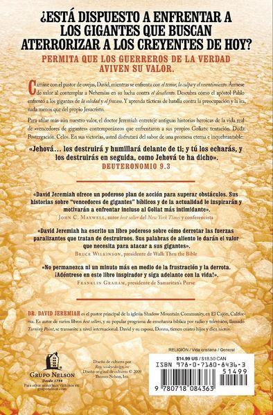 Produktbild: El Aplaste a Los Gigantes Que Hay En Su Vida