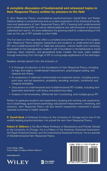 Produktbild: Item Response Theory