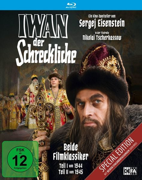 Produktbild: Iwan der Schreckliche (Teil 1 und 2) (DEFA Filmjuwelen)
