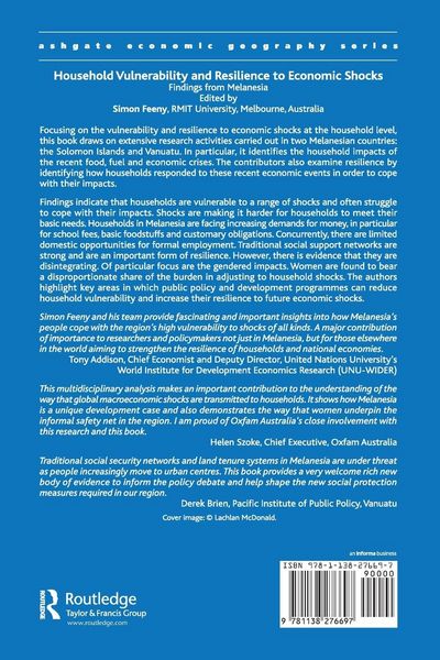 Produktbild: Household Vulnerability and Resilience to Economic Shocks