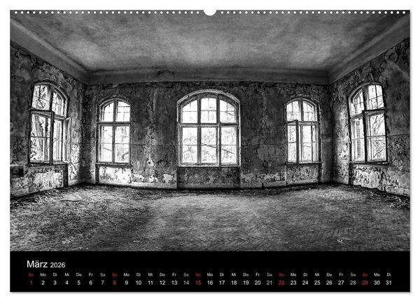 Produktbild: lost beauty (Wandkalender 2026 DIN A2 quer), CALVENDO Monatskalender