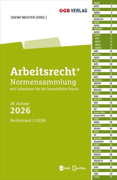 Produktbild: Arbeitsrecht+