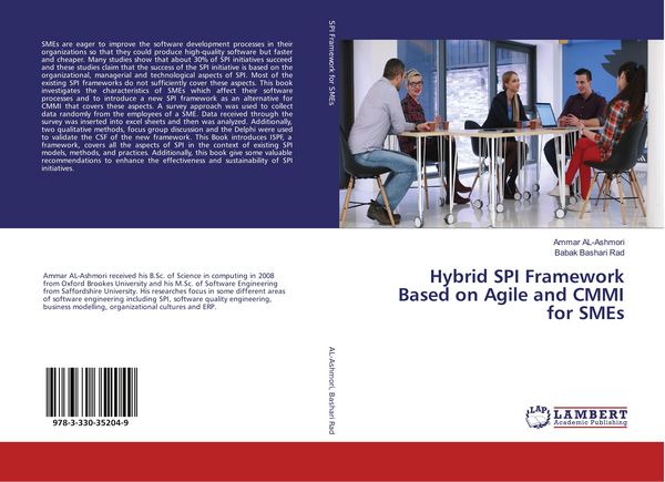 Produktbild: Hybrid SPI Framework Based on Agile and CMMI for SMEs