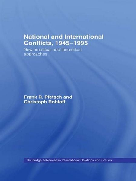Produktbild: National and International Conflicts, 1945-1995