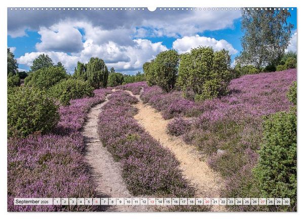 Produktbild: Norddeutsche Landschaften (hochwertiger Premium Wandkalender 2026 DIN A2 quer), Kunstdruck in Hochglanz