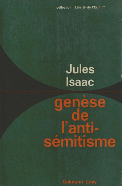 Produktbild: Gen&egrave;se de l'antis&eacute;mitisme