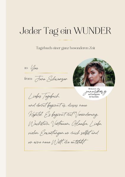 Produktbild: Jeder Tag ein Wunder