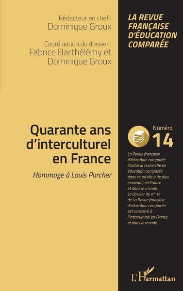 Produktbild: Quarante ans d'interculturel en France