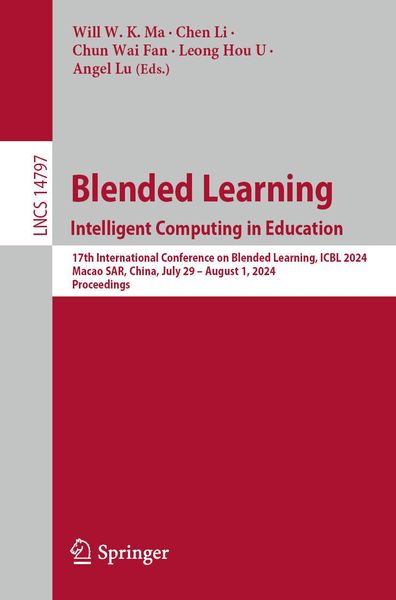 Produktbild: Blended Learning. Intelligent Computing in Education