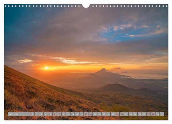 Produktbild: Am&eacute;rique Centrale - Des paysages fantastique du Panama au Guatemala (Calendrier mural 2026 DIN A3 vertical), CALVENDO calendrier mensuel
