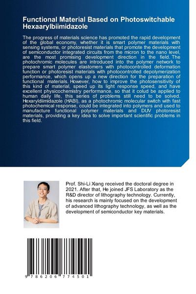 Produktbild: Functional Material Based on Photoswitchable Hexaarylbiimidazole