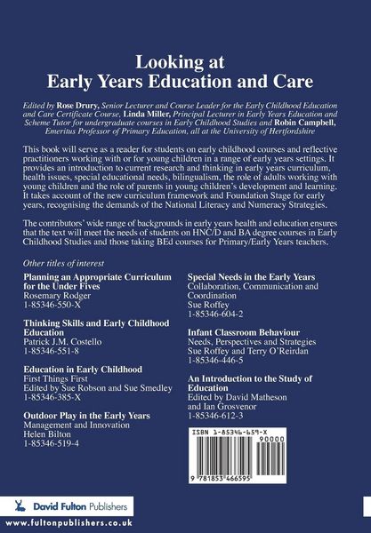 Produktbild: Looking at Early Years Education and Care