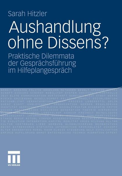 Produktbild: Aushandlung ohne Dissens?