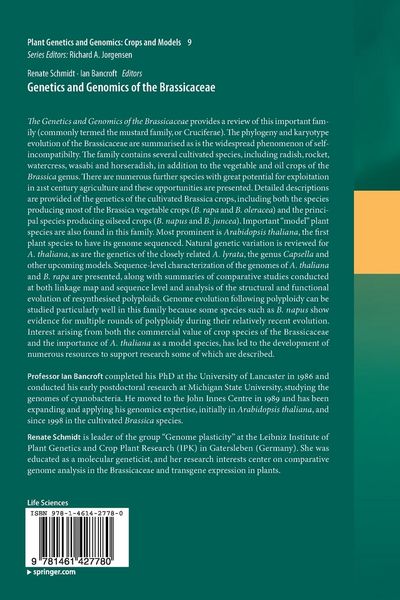 Produktbild: Genetics and Genomics of the Brassicaceae