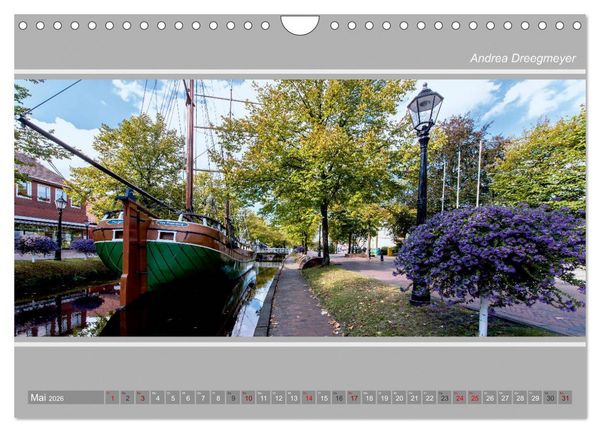 Produktbild: Papenburg-Panorama (Wandkalender 2026 DIN A4 quer), CALVENDO Monatskalender