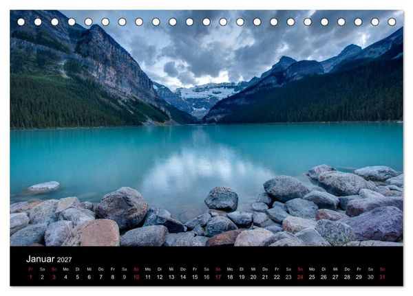 Produktbild: Das "gr&uuml;ne" Nordamerika - Kanada und USA (Tischkalender 2027 DIN A5 quer), CALVENDO Monatskalender