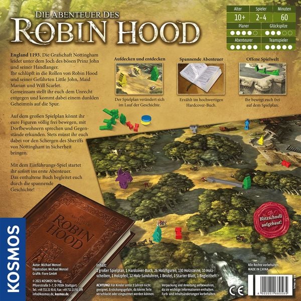 Produktbild: Die Abenteuer des Robin Hood