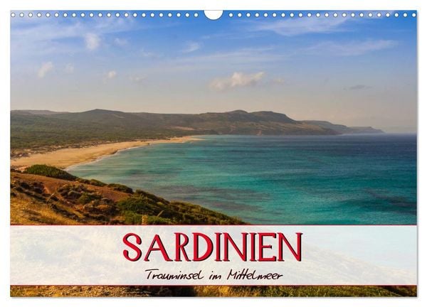Produktbild: Sardinien Panoramakalender (Wandkalender 2026 DIN A3 quer), CALVENDO Monatskalender