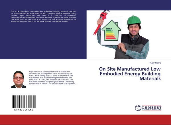 Produktbild: On Site Manufactured Low Embodied Energy Building Materials