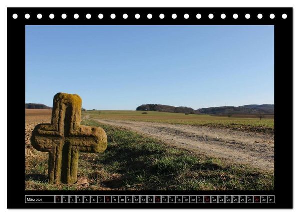 Produktbild: Odenwald - Landschaft sehen (Tischkalender 2026 DIN A5 quer), CALVENDO Monatskalender