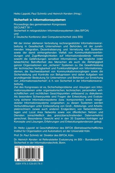 Produktbild: Sicherheit in Informationssystemen