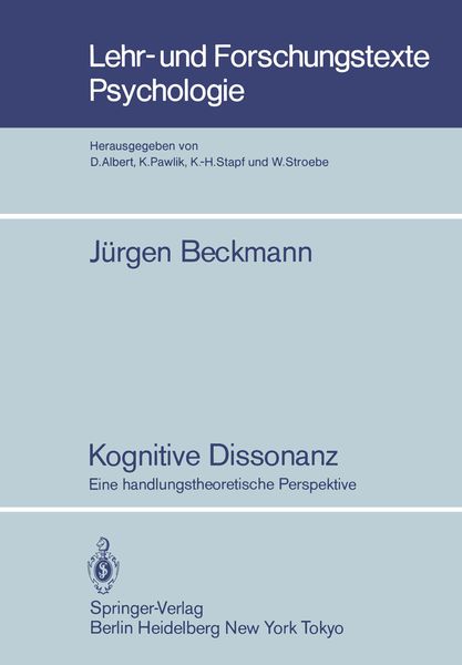 Produktbild: Kognitive Dissonanz