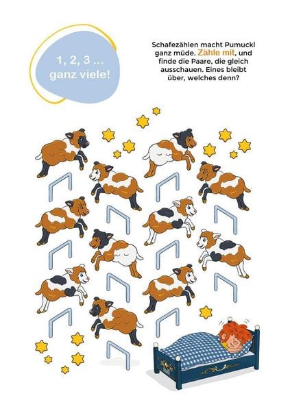 Produktbild: Lern-Spiel-Spa&szlig; mit Pumuckl - Mein Vorschulblock: Logik- und Denkr&auml;tsel