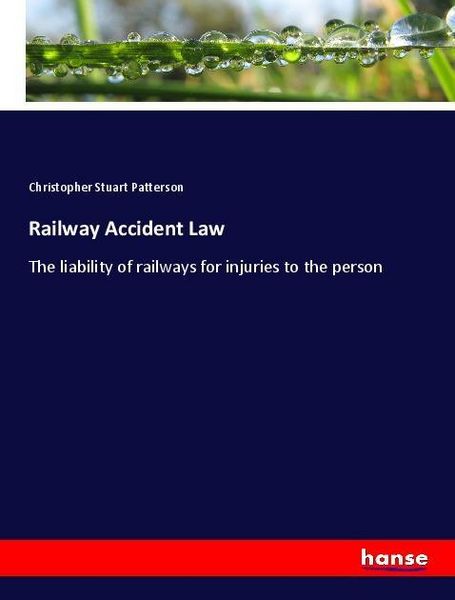 Produktbild: Railway Accident Law