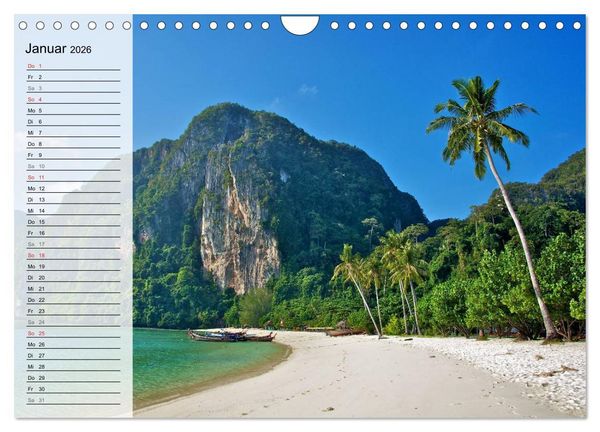 Produktbild: Mein Thailand - Geburtstagskalender (Wandkalender 2026 DIN A4 quer), CALVENDO Monatskalender