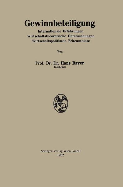 Produktbild: Gewinnbeteiligung