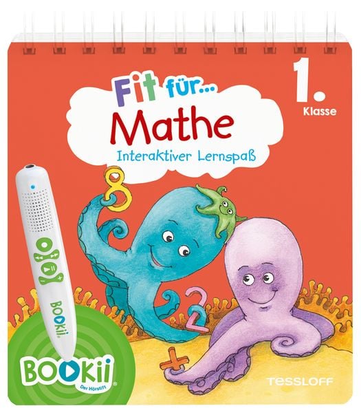 Produktbild: BOOKii Fit f&uuml;r Mathe Interaktiver Lernspa&szlig; 1. Klasse