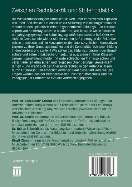 Produktbild: Zwischen Fachdidaktik und Stufendidaktik