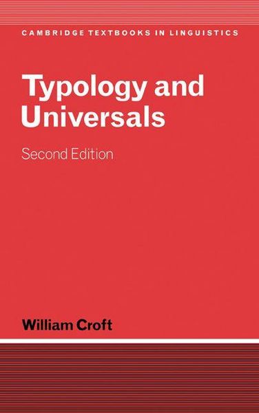 Produktbild: Typology and Universals
