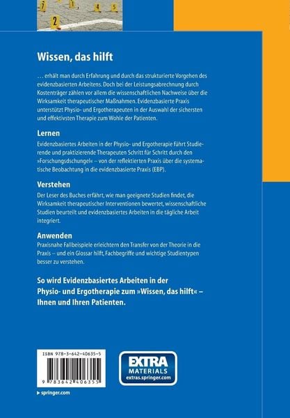 Produktbild: Evidenzbasiertes Arbeiten in der Physio- und Ergotherapie